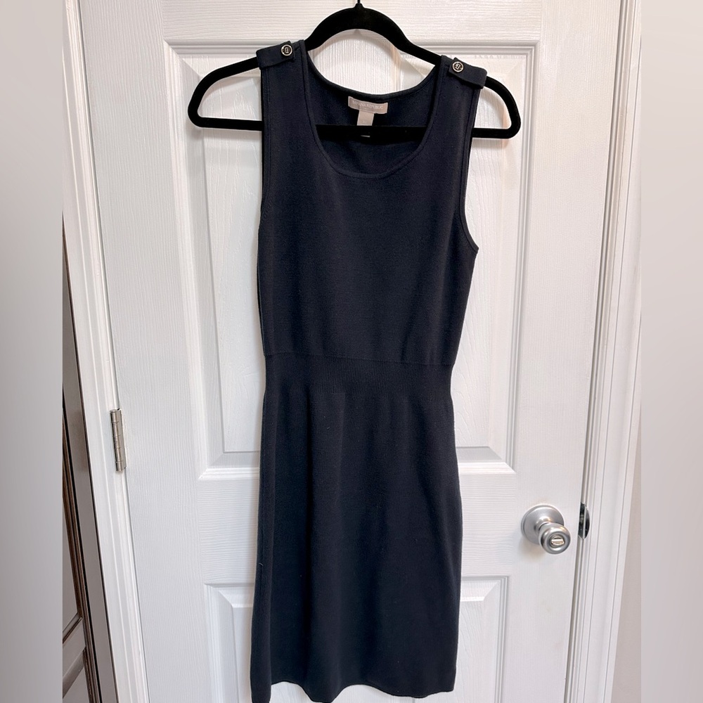 Banana Republic navy sleeveless sweater dress size xs